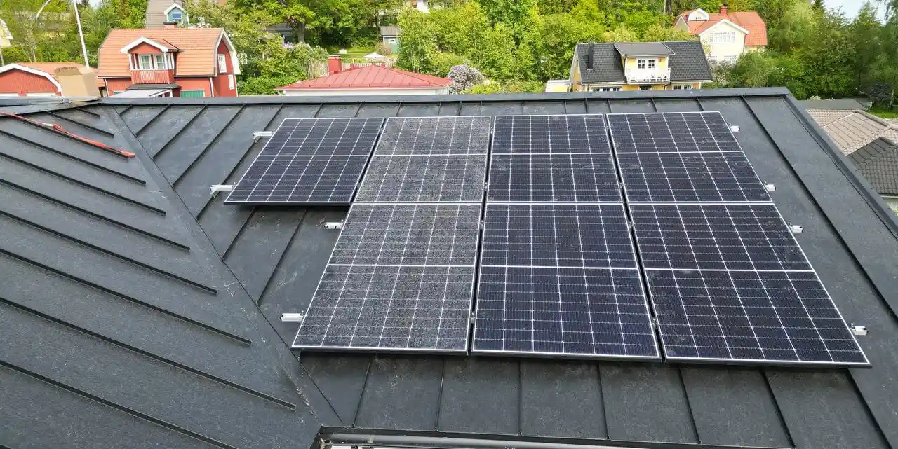 Solceller på taket